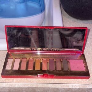 Estee Lauder Glam Eyeshadow Palette - Pink, Gold, and Brown Hues
